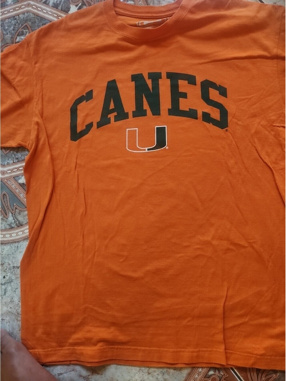Miami Hurricanes Shirt Size Large